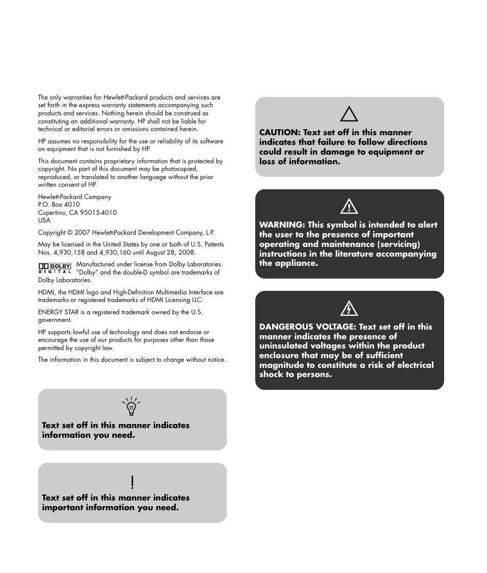 HP PL4272N User Manual | Page 2 / 198