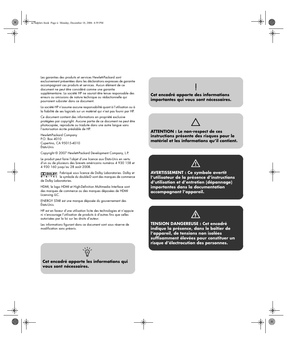 HP PL4272N User Manual | Page 66 / 198