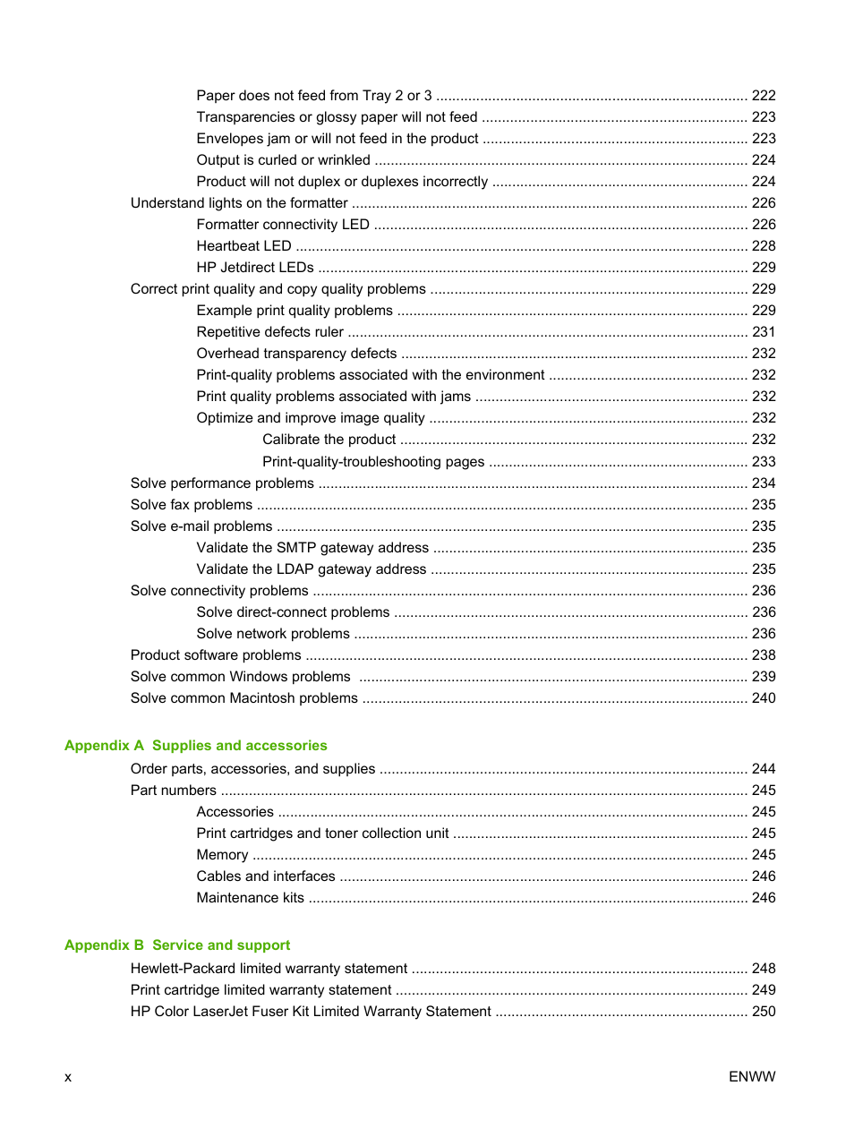 HP CM3530 User Manual | Page 12 / 302
