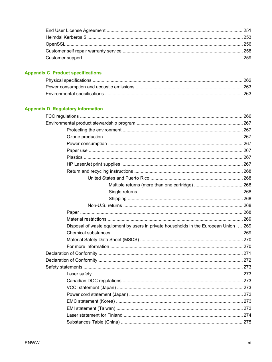 HP CM3530 User Manual | Page 13 / 302