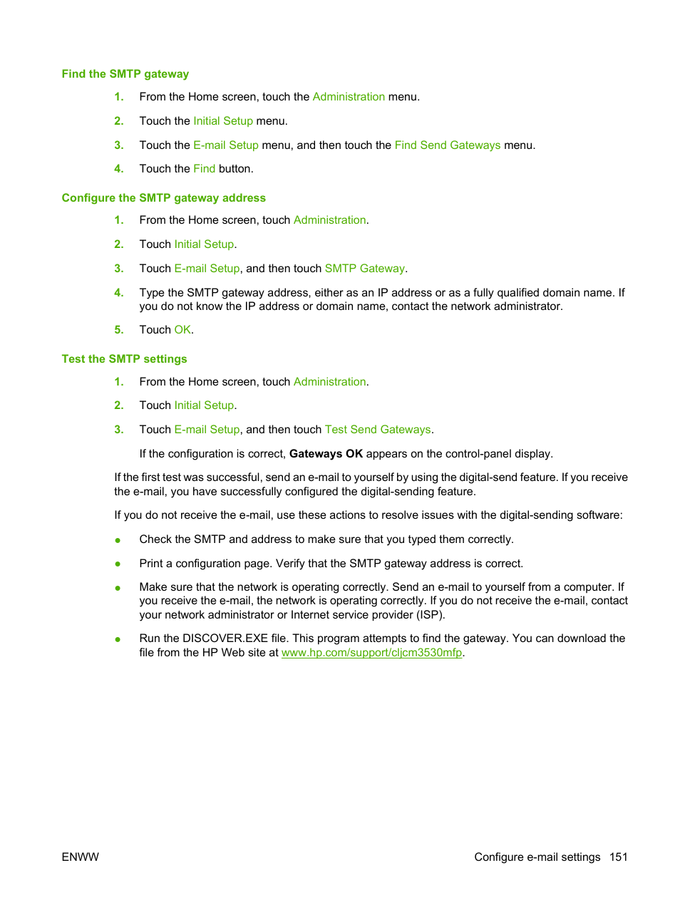 HP CM3530 User Manual | Page 165 / 302