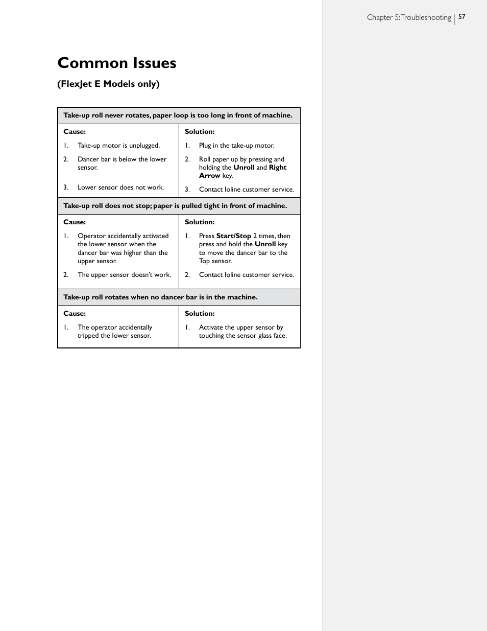 Common issues | HP StudioJet User Manual | Page 55 / 71