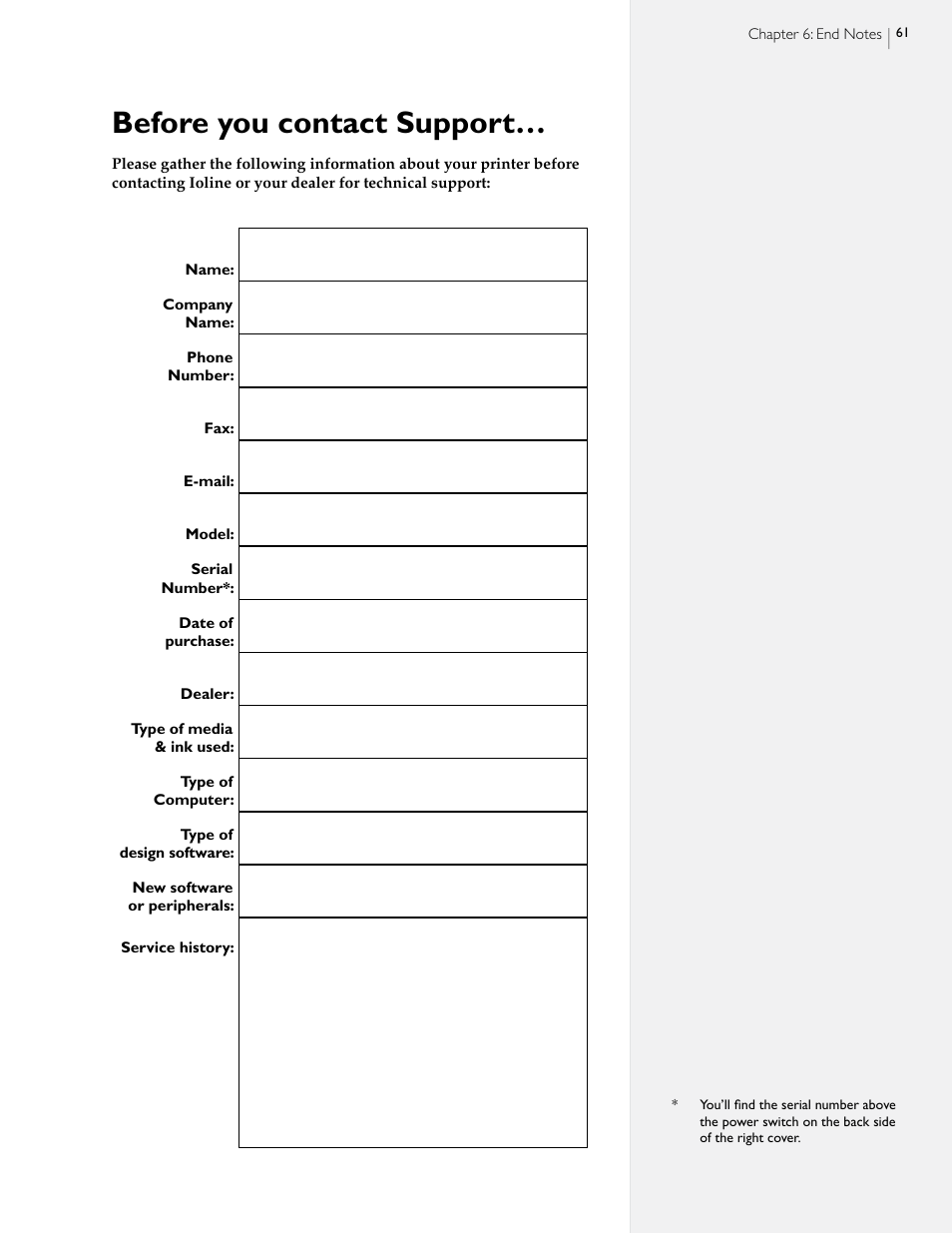 Before you contact support | HP StudioJet User Manual | Page 59 / 71