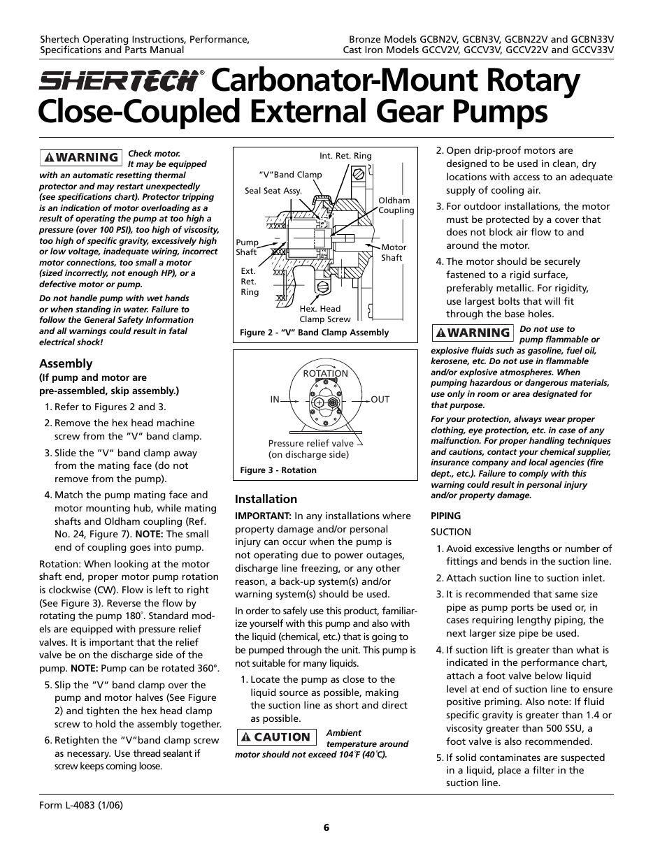 HP Shertech GCCV22V User Manual | Page 6 / 12