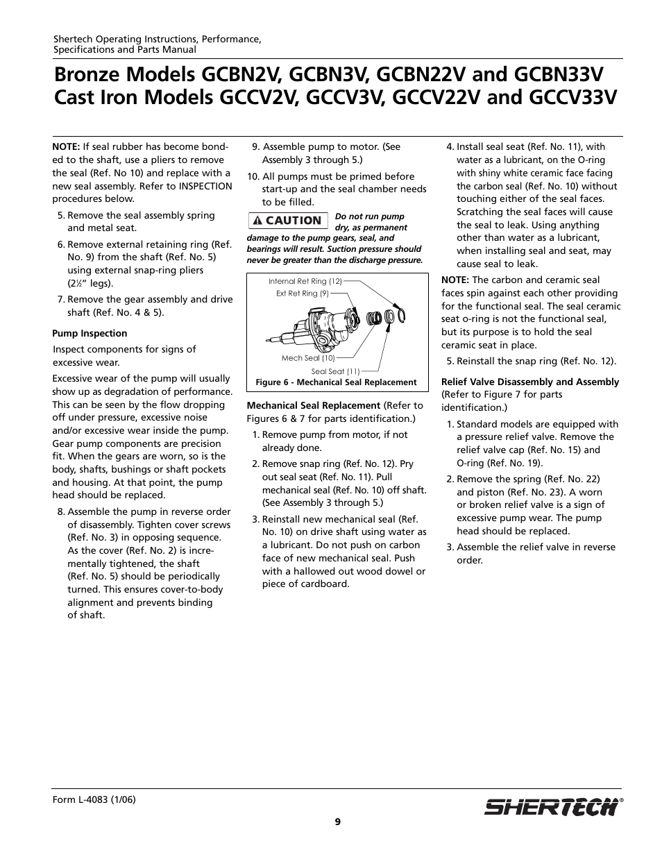 HP Shertech GCCV22V User Manual | Page 9 / 12