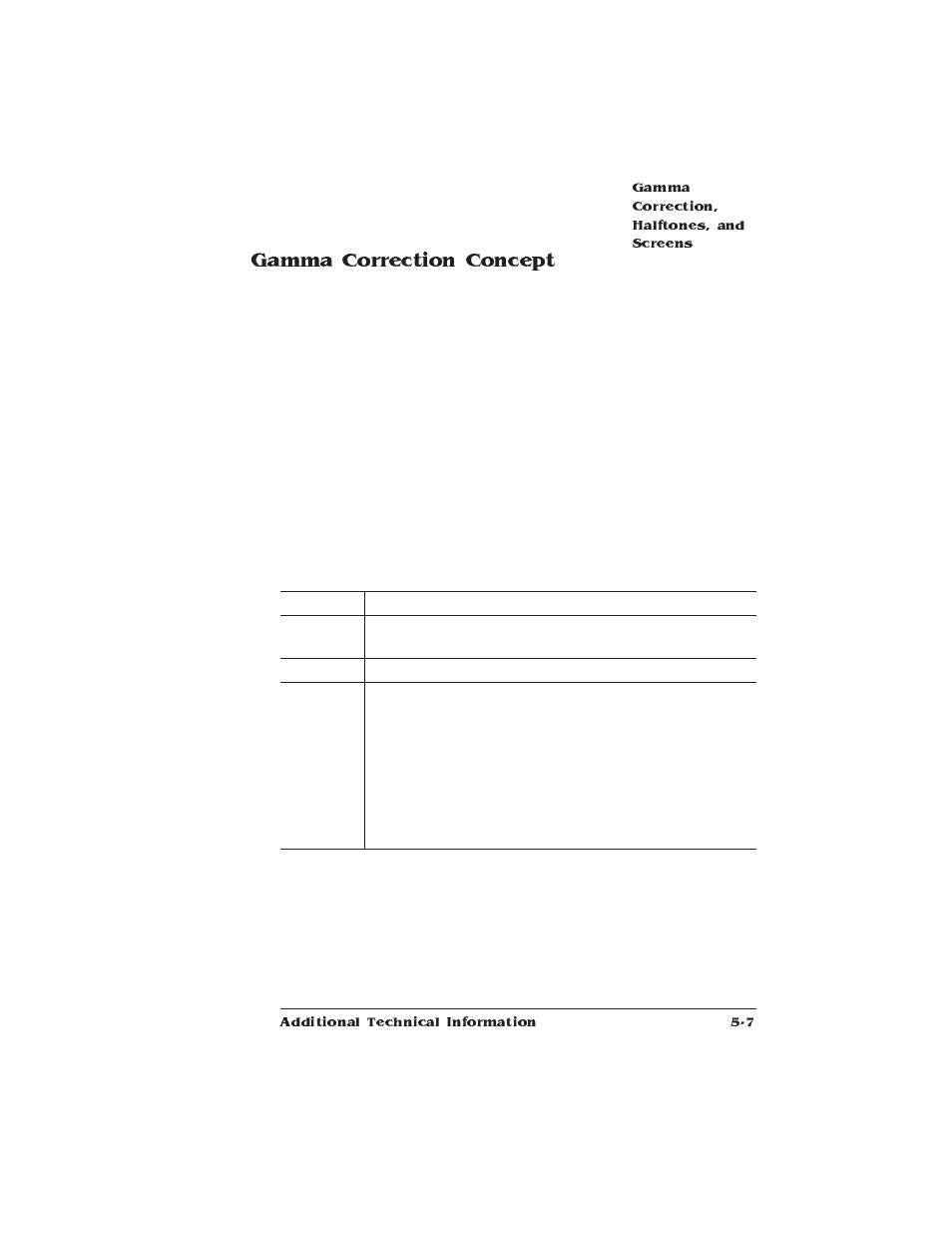 Gamma correction concept | HP QMS 1660 User Manual | Page 107 / 306