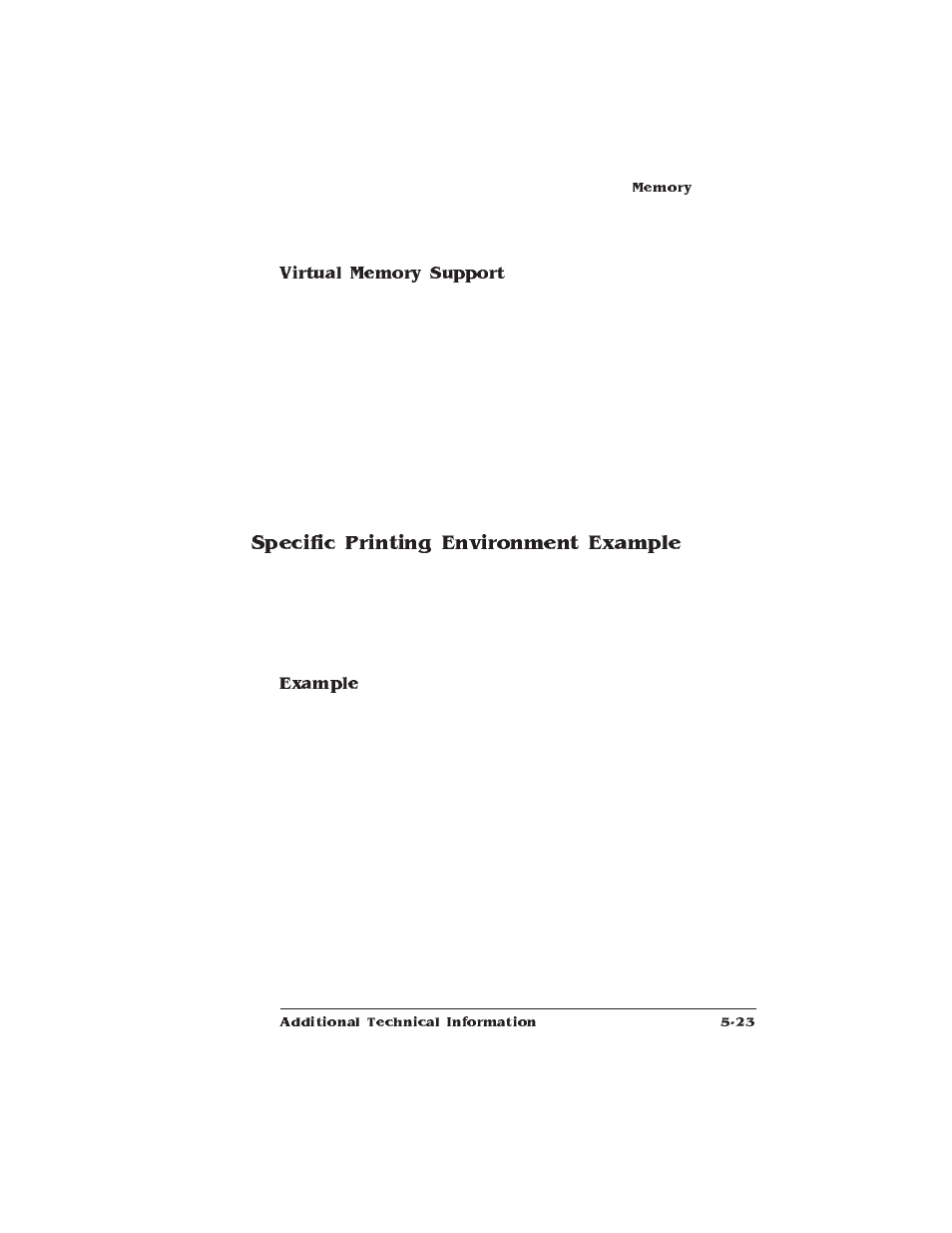 Specific printing environment example | HP QMS 1660 User Manual | Page 123 / 306