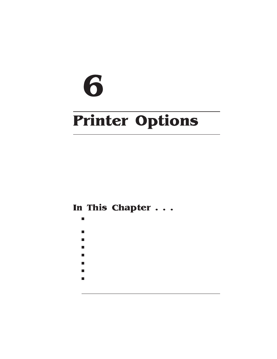 Printer options | HP QMS 1660 User Manual | Page 139 / 306