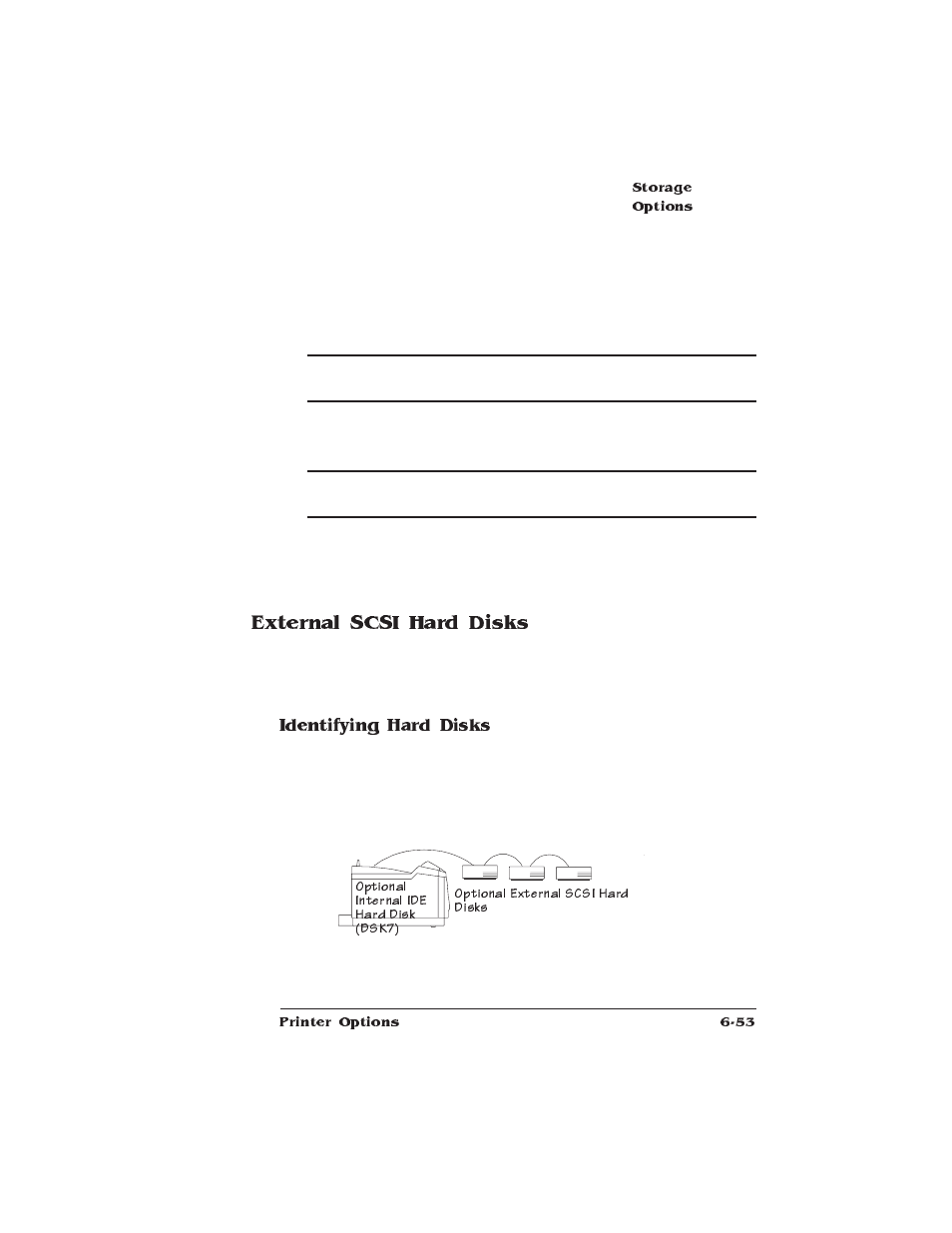 External scsi hard disks | HP QMS 1660 User Manual | Page 191 / 306