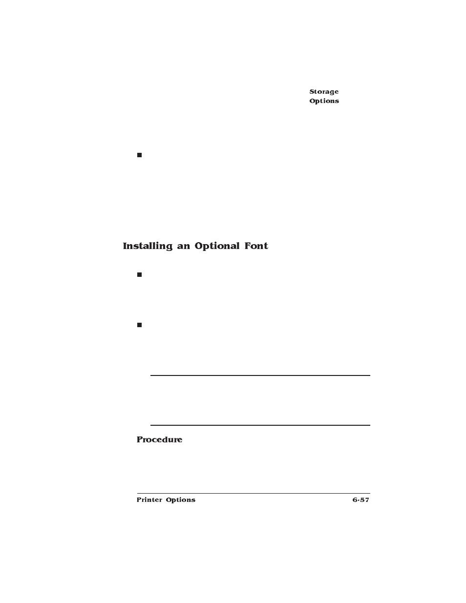 Installing an optional font | HP QMS 1660 User Manual | Page 195 / 306