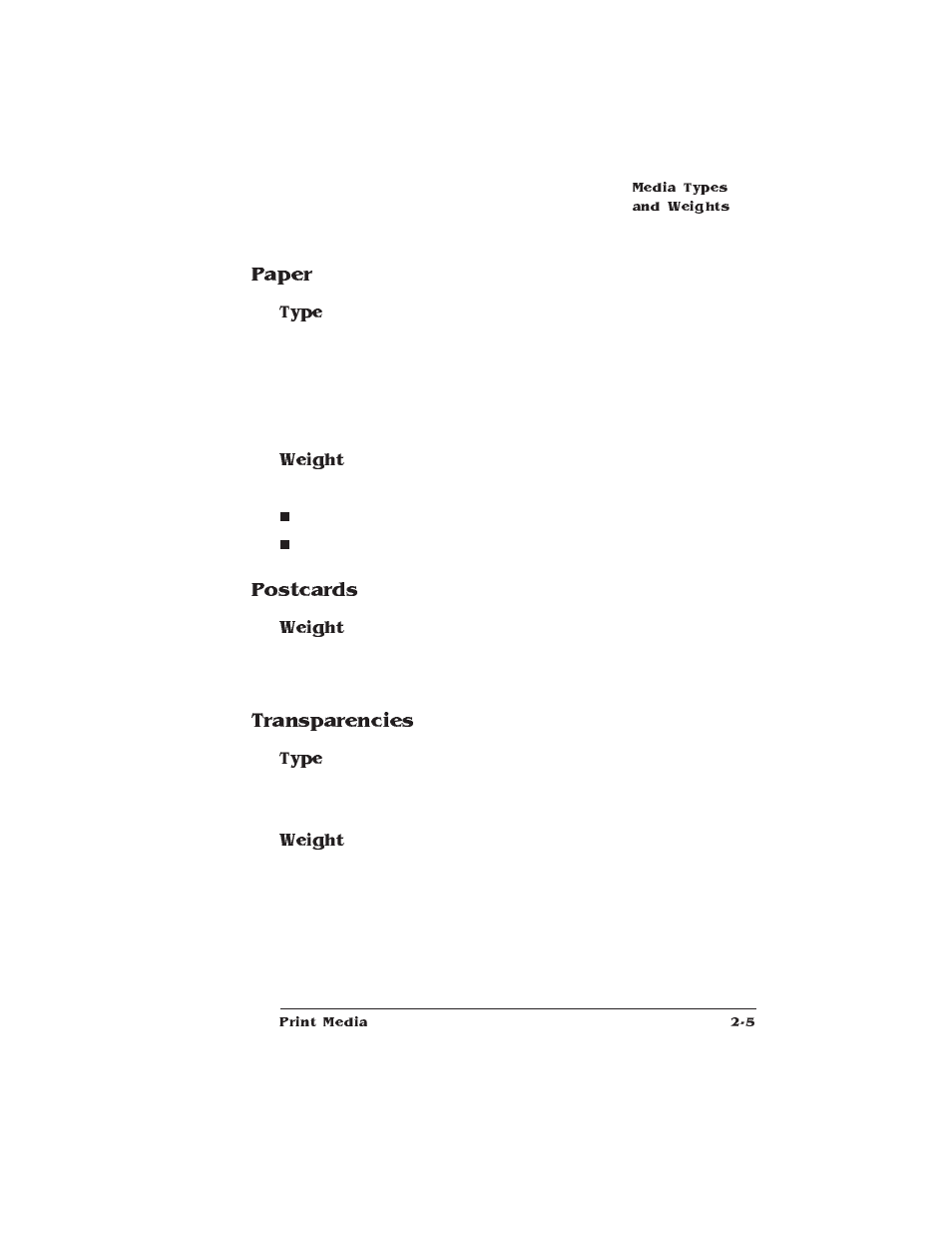 Paper, Postcards, Transparencies | HP QMS 1660 User Manual | Page 21 / 306