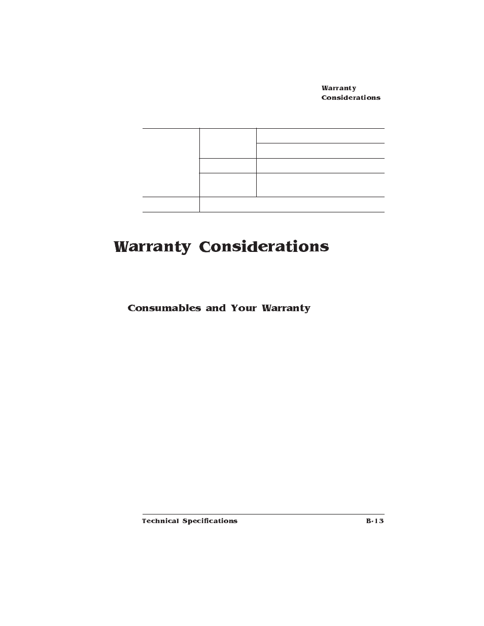 Warranty considerations, Consumables and your warranty | HP QMS 1660 User Manual | Page 235 / 306