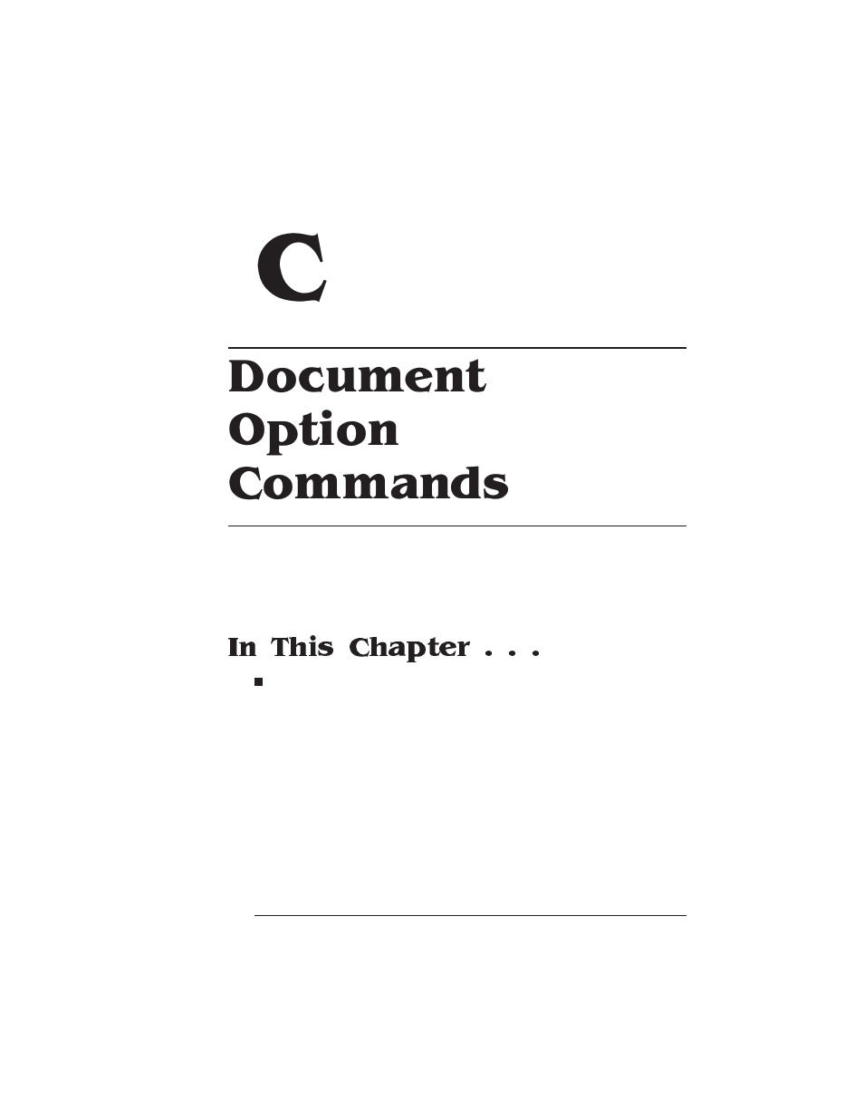 Document option commands | HP QMS 1660 User Manual | Page 237 / 306