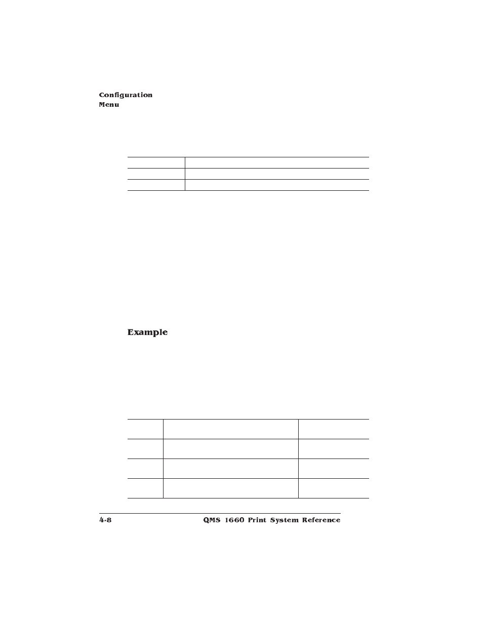 Example | HP QMS 1660 User Manual | Page 40 / 306