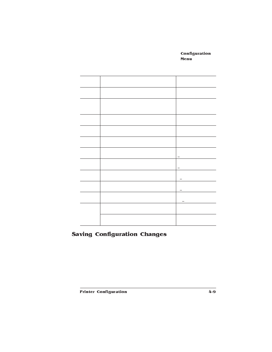 Saving configuration changes | HP QMS 1660 User Manual | Page 41 / 306