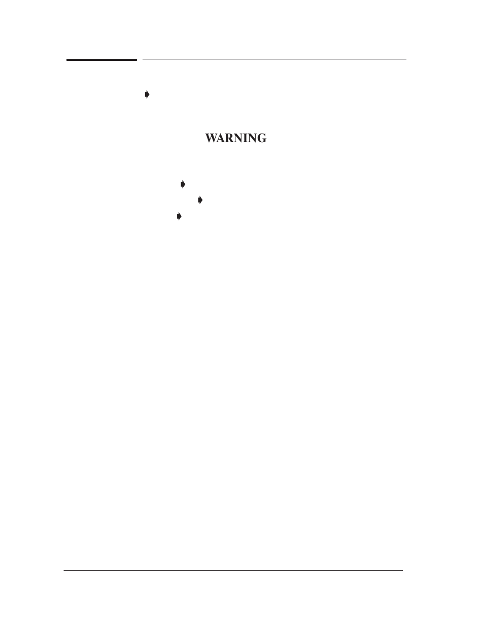 Trailing cable, Warning | HP 2000CP 2500CP User Manual | Page 257 / 348