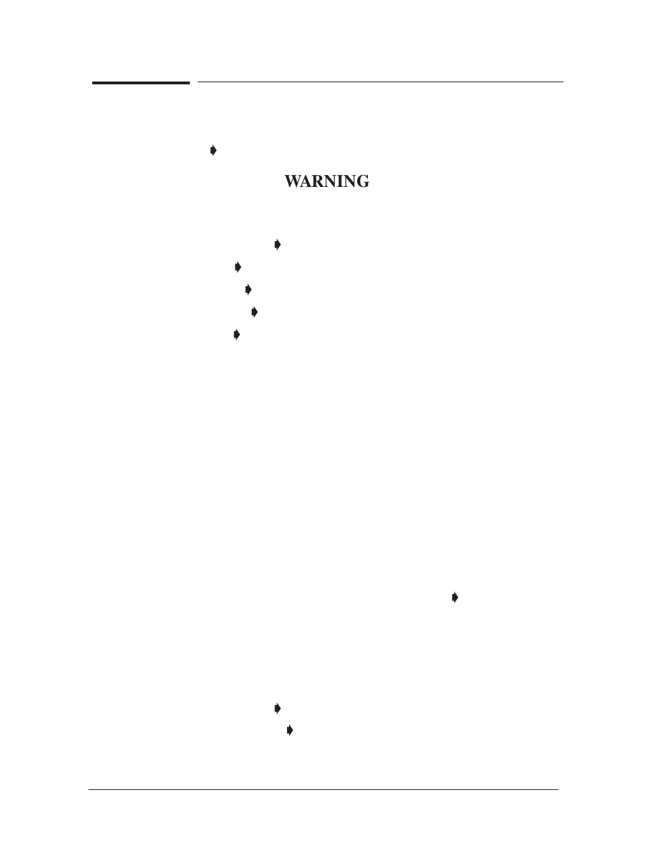 Warning | HP 2000CP 2500CP User Manual | Page 293 / 348