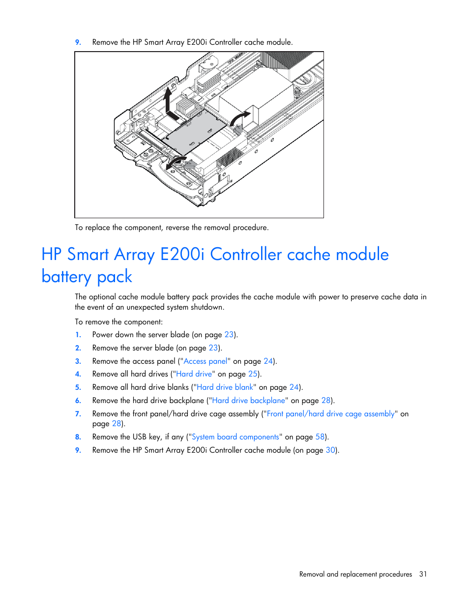 HP BL465C User Manual | Page 31 / 66