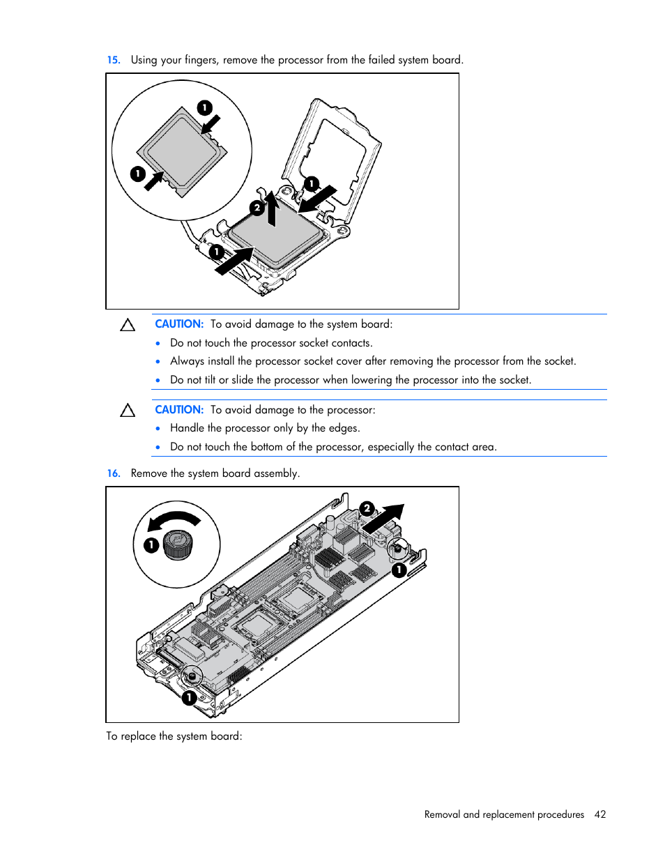 HP BL465C User Manual | Page 42 / 66