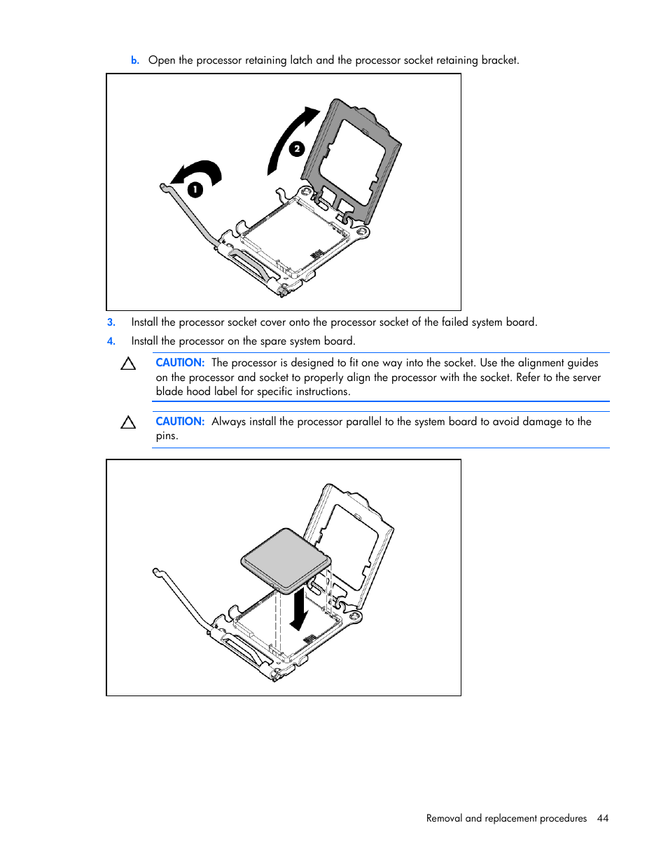 HP BL465C User Manual | Page 44 / 66