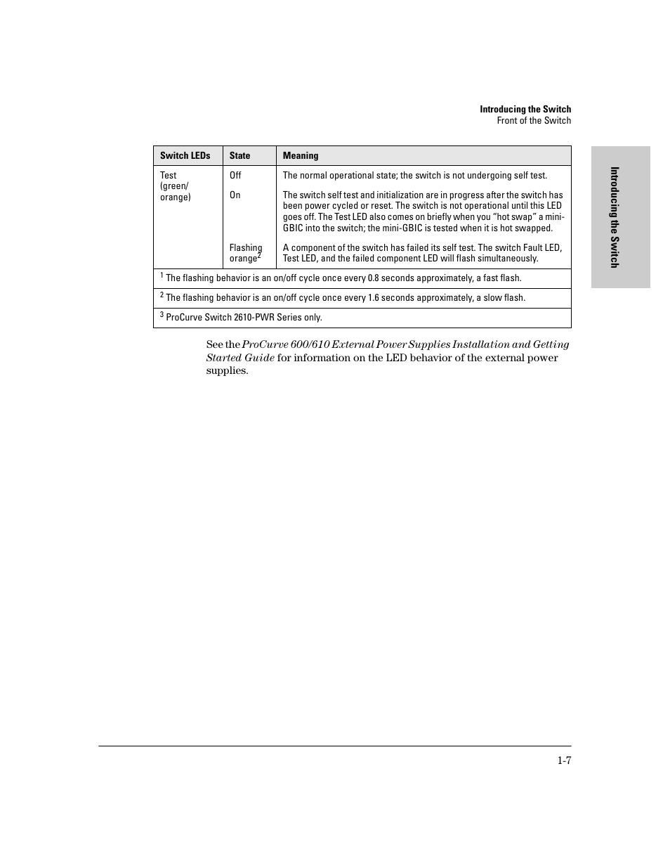 HP PROCURVE 2610 User Manual | Page 17 / 112