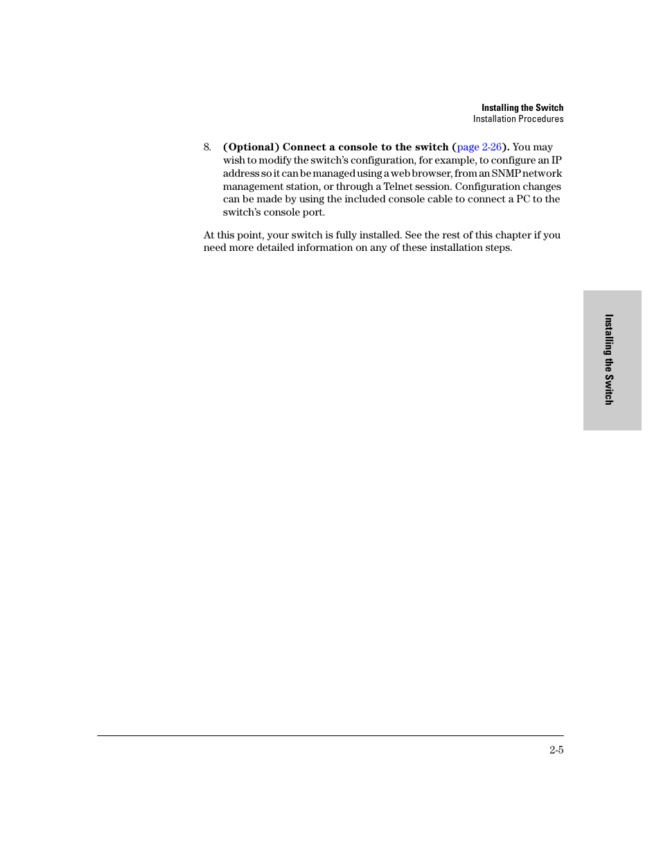 HP PROCURVE 2610 User Manual | Page 29 / 112