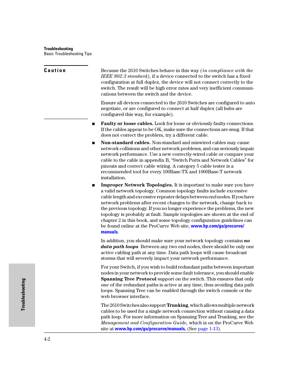 HP PROCURVE 2610 User Manual | Page 68 / 112