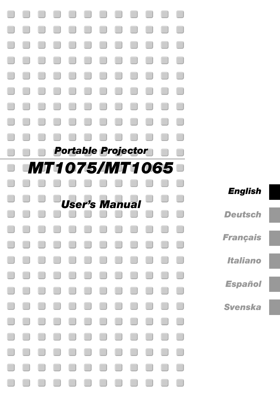 HP MT1075 User Manual | Page 5 / 75