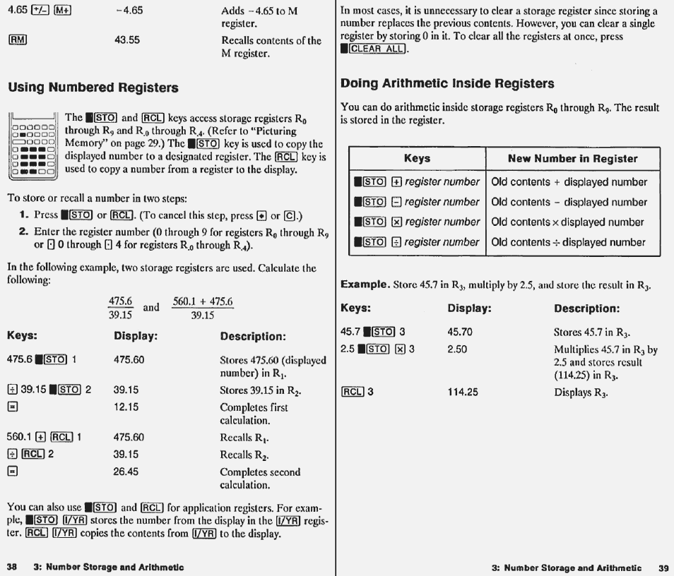 10 e | HP 10B User Manual | Page 21 / 144