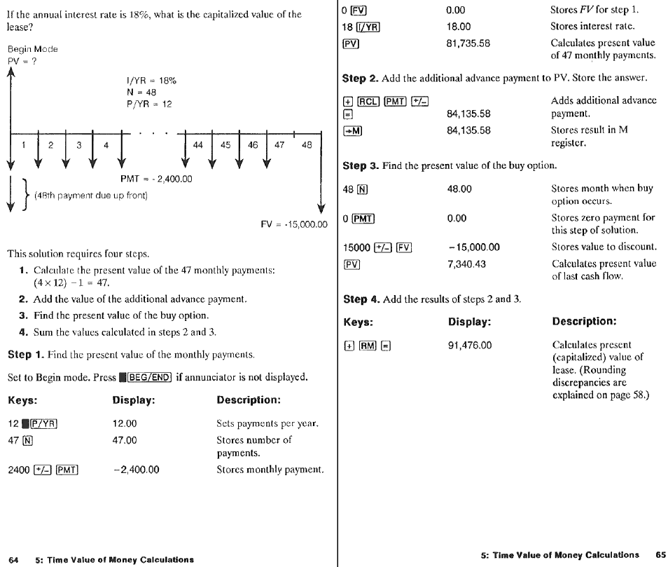 Business percentages, Percent key, Finding a percent | HP 10B User Manual | Page 34 / 144