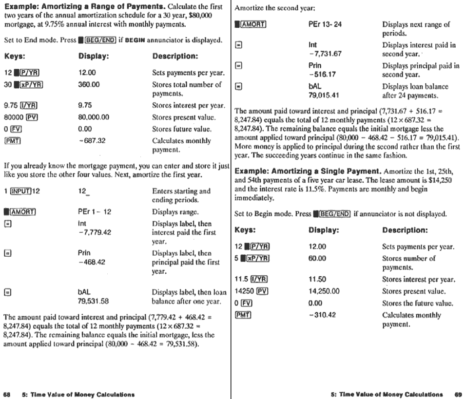 Margin and markup calculations, Application, Keys | Description, Margin, Markup, Cœid, Margin is markup expressed as a percent of price, Margin calculations, 255 (eh) | HP 10B User Manual | Page 36 / 144