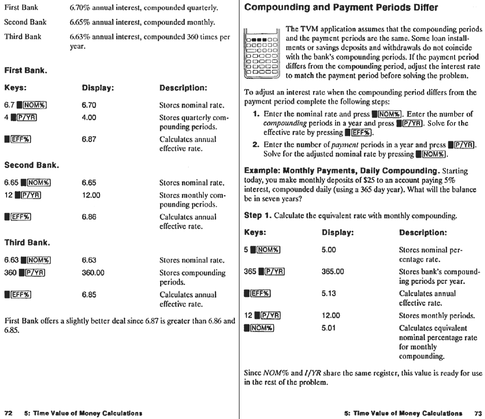 Number storage and arithmetic, Using stored numbers in calculations, Using constants | HP 10B User Manual | Page 38 / 144