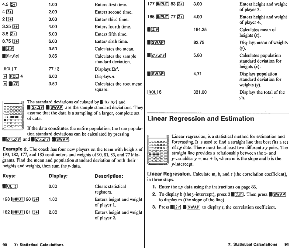Signs of cash flows | HP 10B User Manual | Page 47 / 144