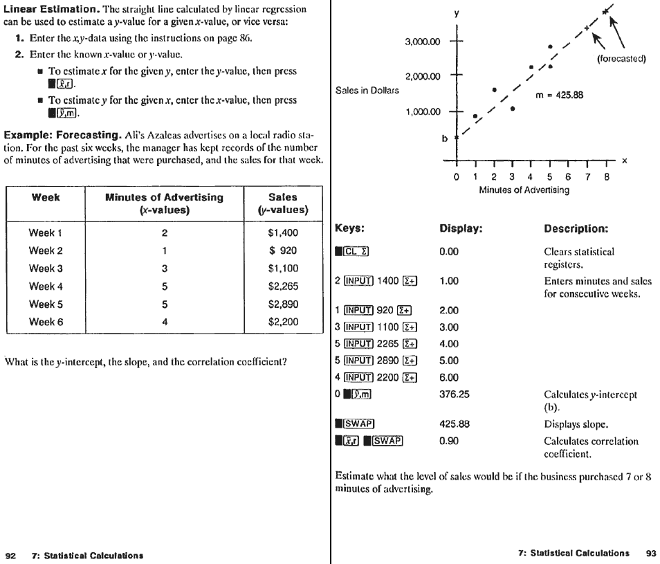 Periods and cash flows, Simple and compound interest, Simple interest | HP 10B User Manual | Page 48 / 144