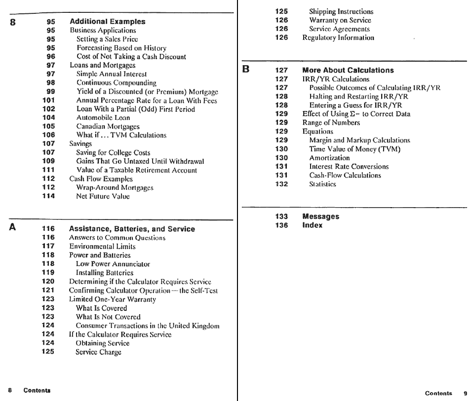 Welcome to the hp-1 ob, Hewlett-packard quality | HP 10B User Manual | Page 6 / 144