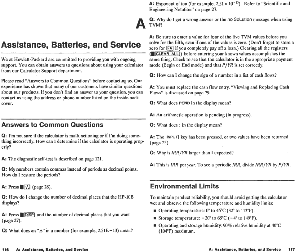 T y y y, Y y i y, Keys | 25 k, Display: description, 8 qzÿr] step 2 | HP 10B User Manual | Page 60 / 144