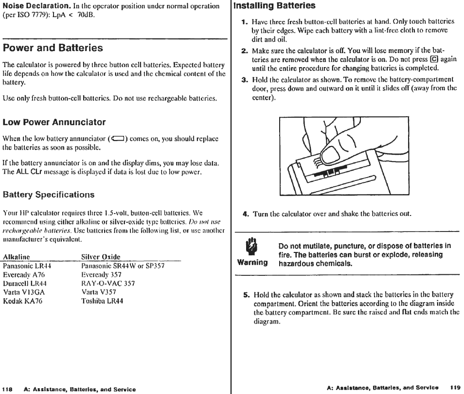 Savings calculations, Keys: display: description, Example: a savings account | HP 10B User Manual | Page 61 / 144