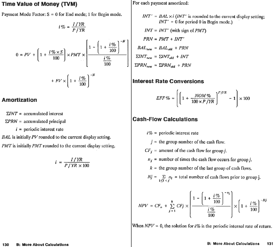 Keys, Display, Description | Step 1 | HP 10B User Manual | Page 67 / 144