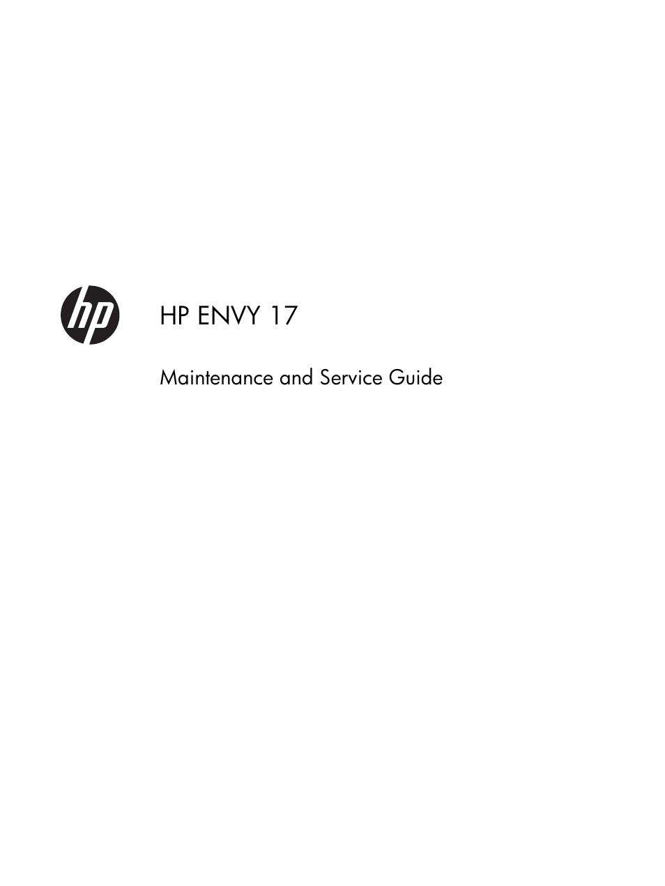 HP 17 User Manual | 120 pages