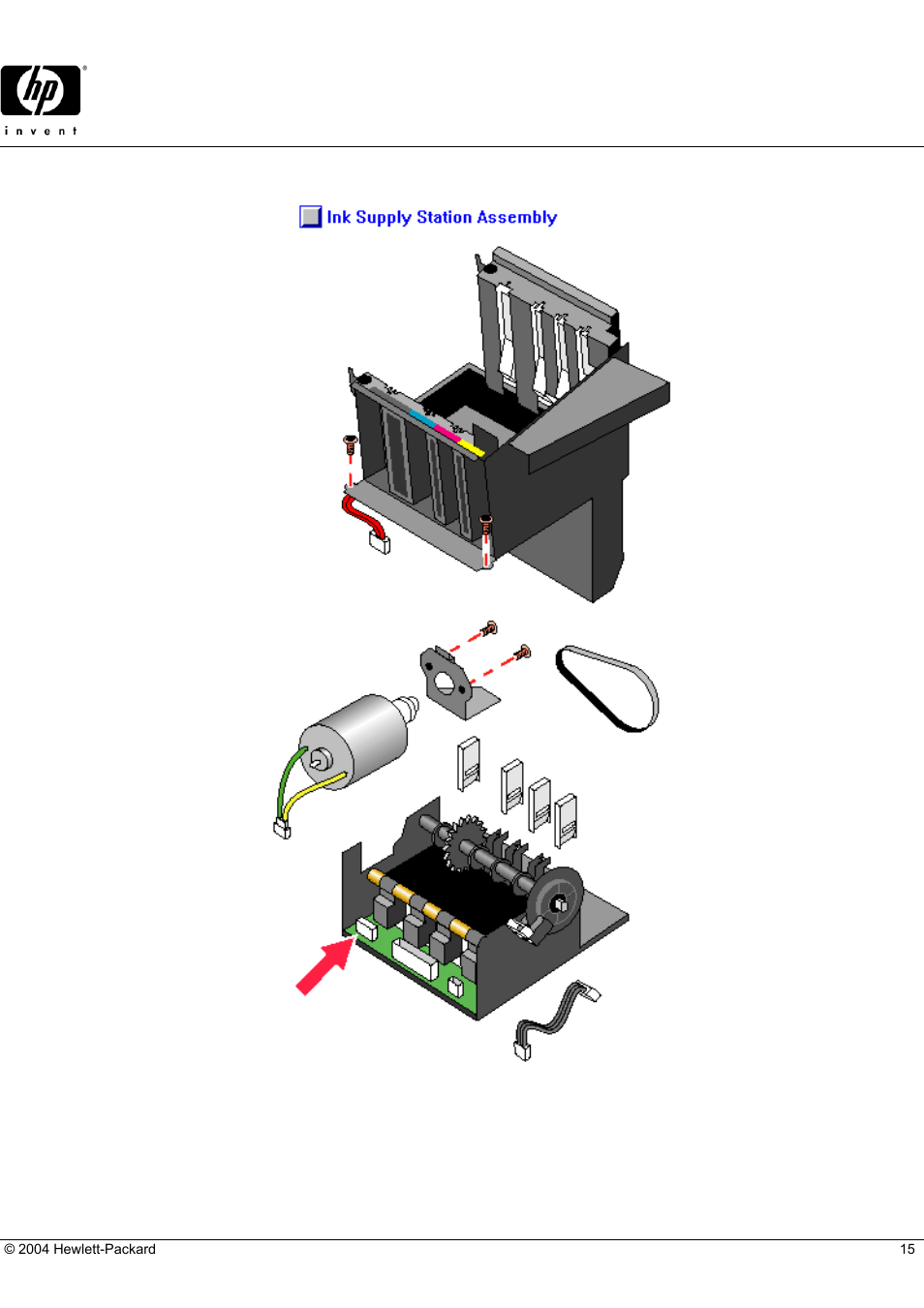 Business inkjet 2280tn, Hp parts reference guide | HP 2280TN User Manual | Page 15 / 18