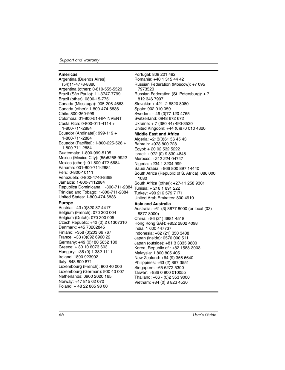 HP ep7100 User Manual | Page 66 / 85