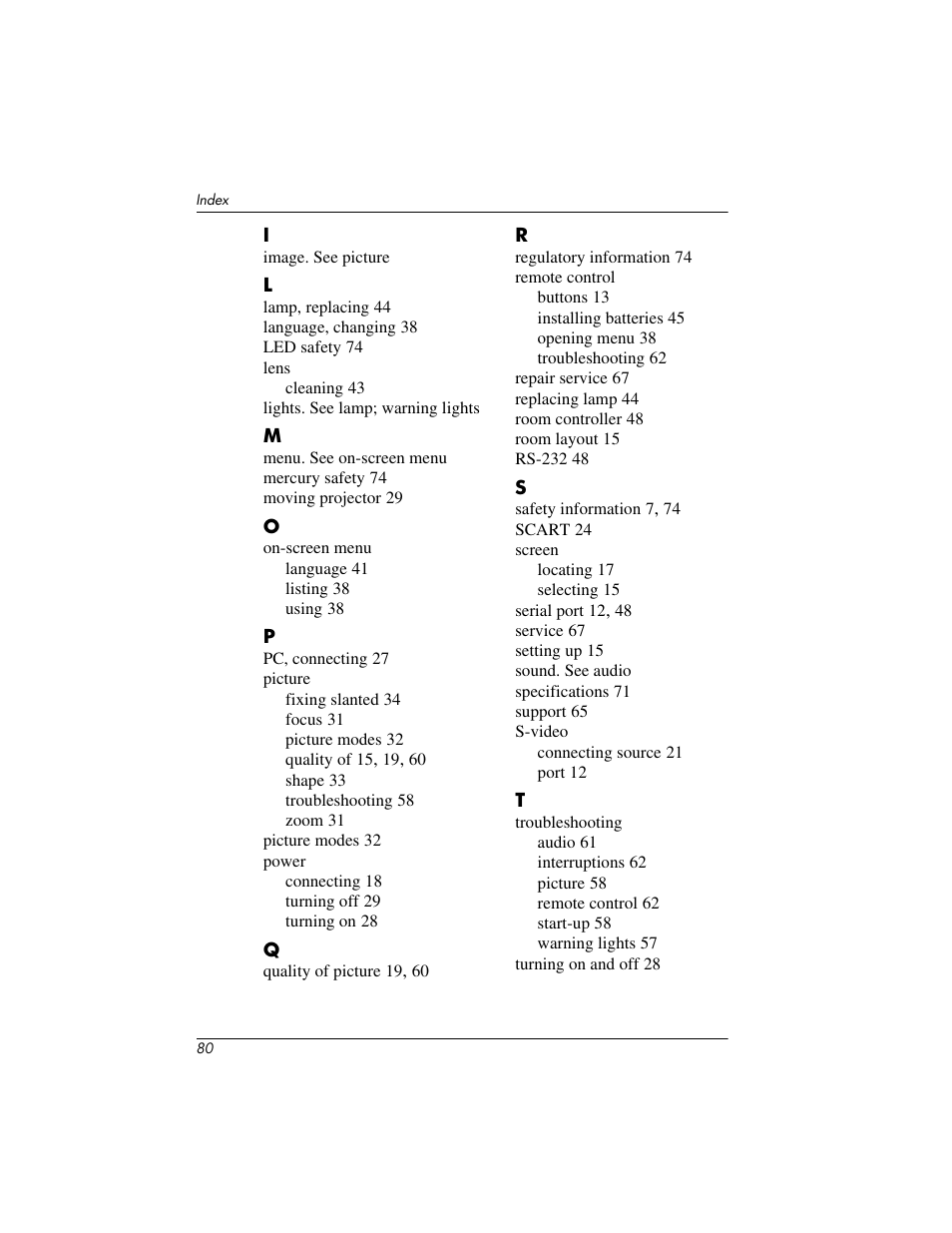 HP ep7100 User Manual | Page 80 / 85