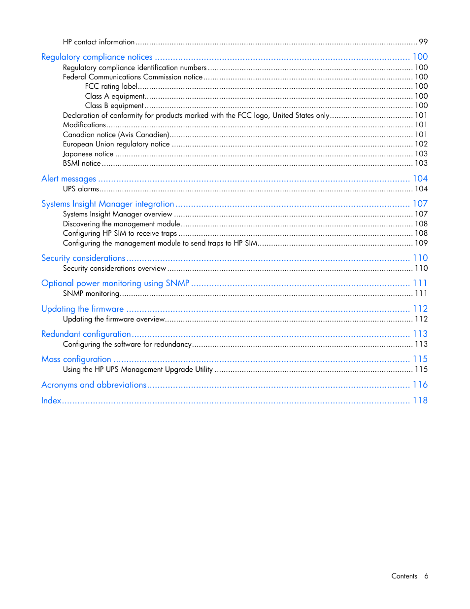 HP J4367A User Manual | Page 6 / 120