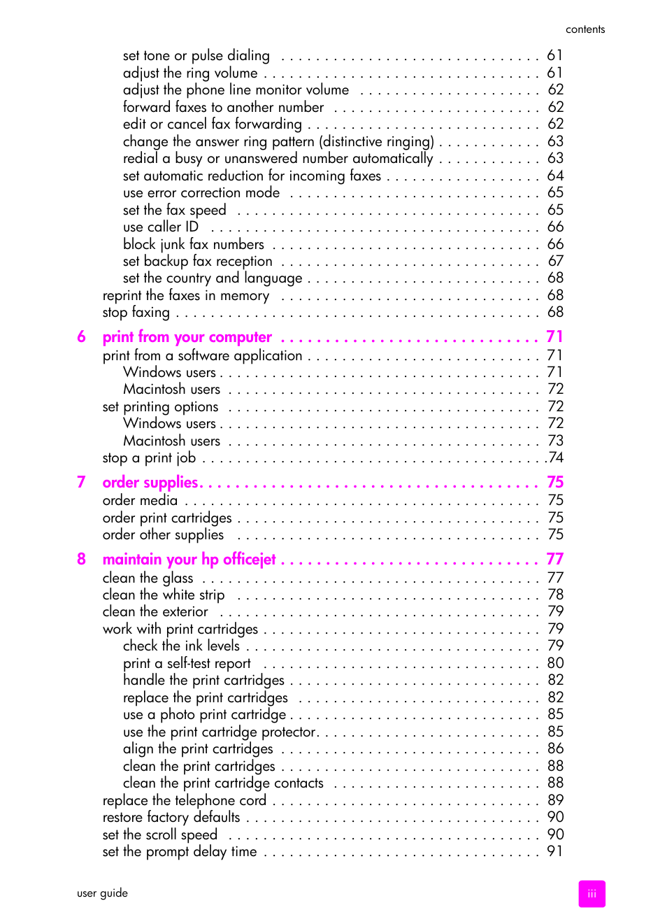 HP 4200 User Manual | Page 7 / 166