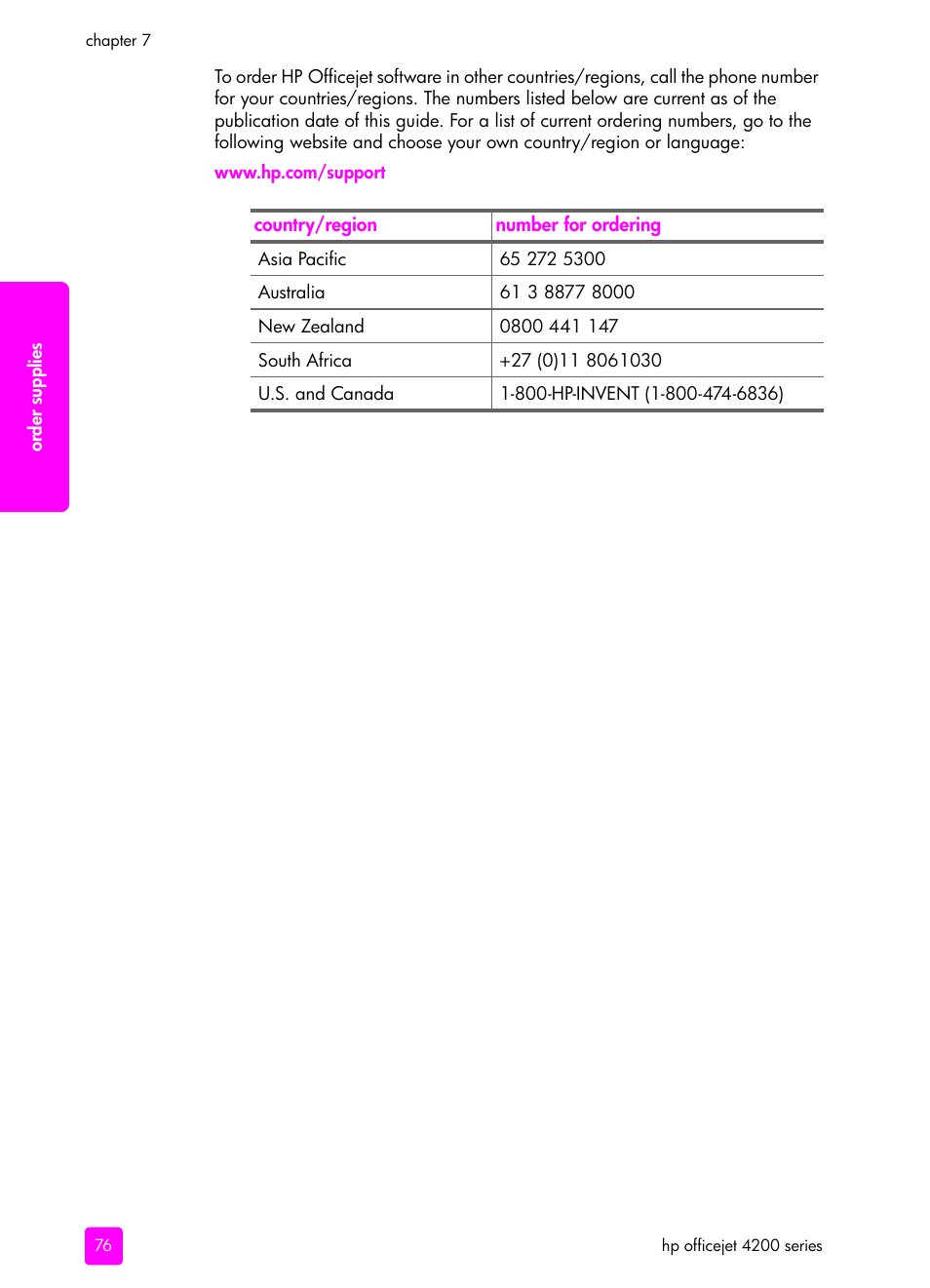 HP 4200 User Manual | Page 86 / 166
