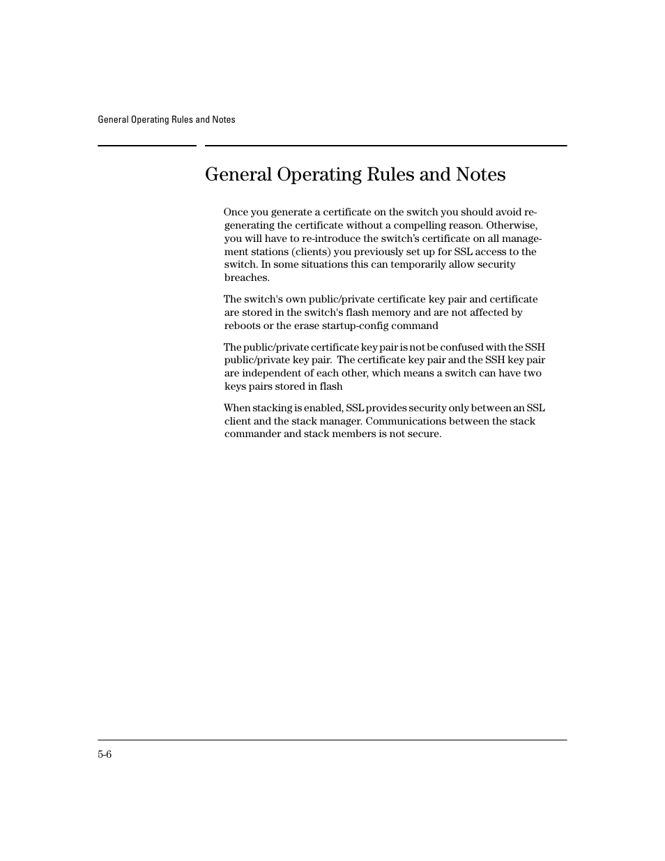 General operating rules and notes | HP 4100GL User Manual | Page 118 / 228