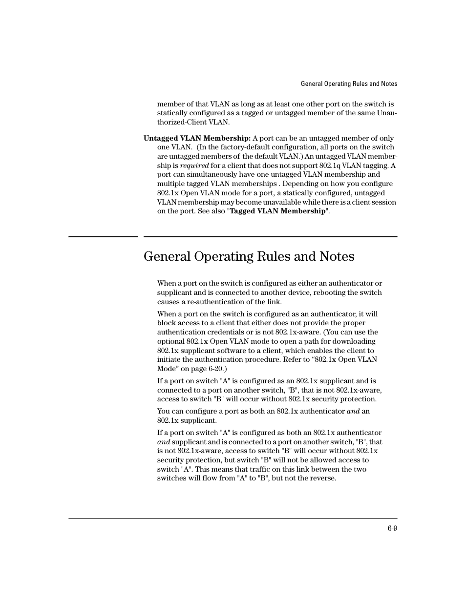 General operating rules and notes | HP 4100GL User Manual | Page 143 / 228