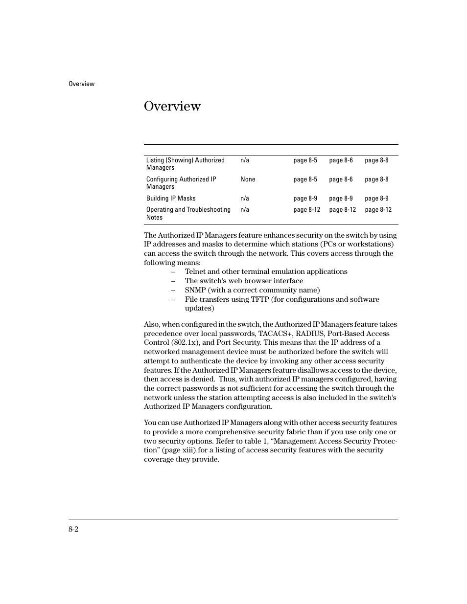 Overview | HP 4100GL User Manual | Page 208 / 228