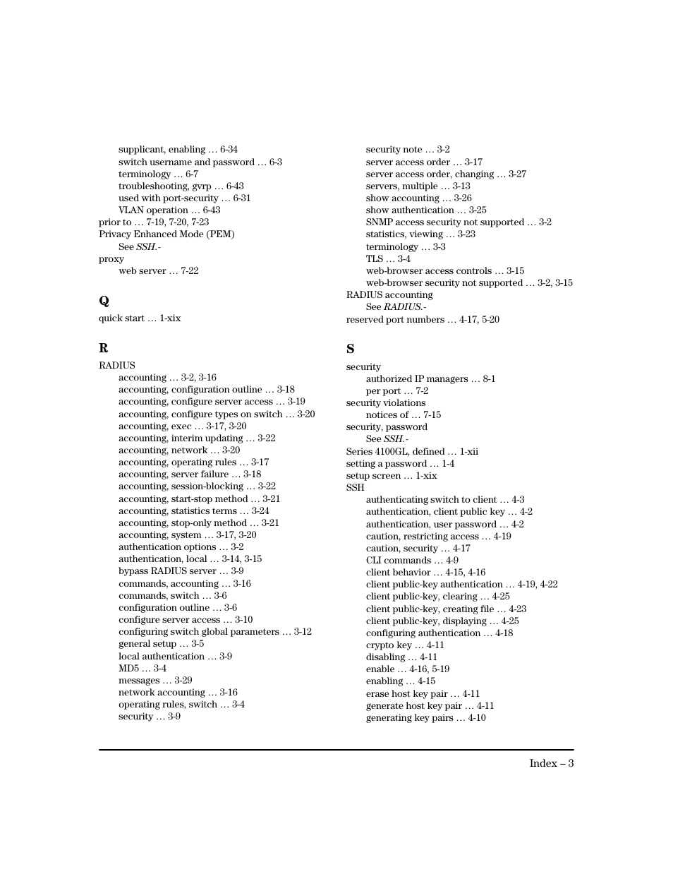 HP 4100GL User Manual | Page 223 / 228
