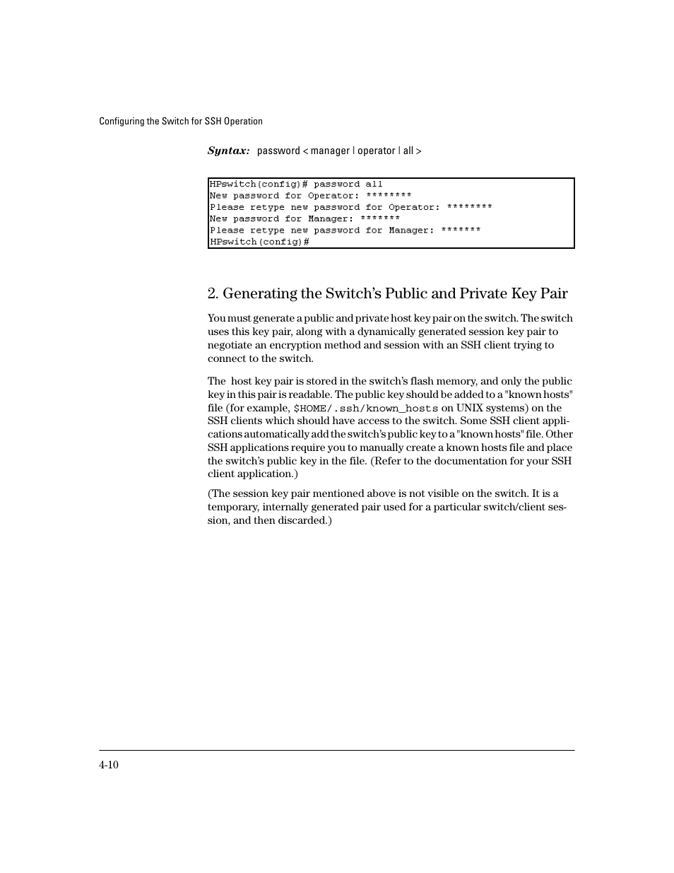 Gener | HP 4100GL User Manual | Page 94 / 228